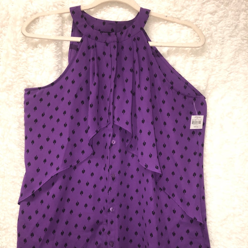 Purple blouse!